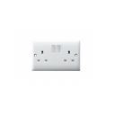 13a Metal Clad Twin Switched Outlet, W3002-Mc