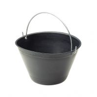 Bucket, PVC, Black